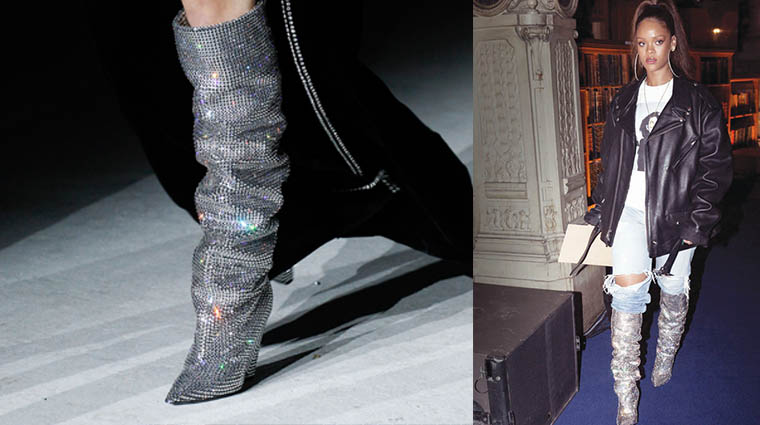 ysl slouchy boots